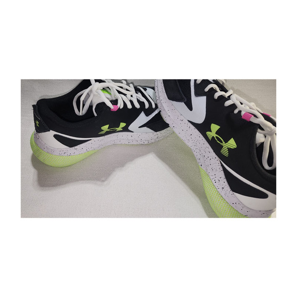 Under Armour HOVR Turbulence LTD black and neon green size 10 men - Picture 5 of 11